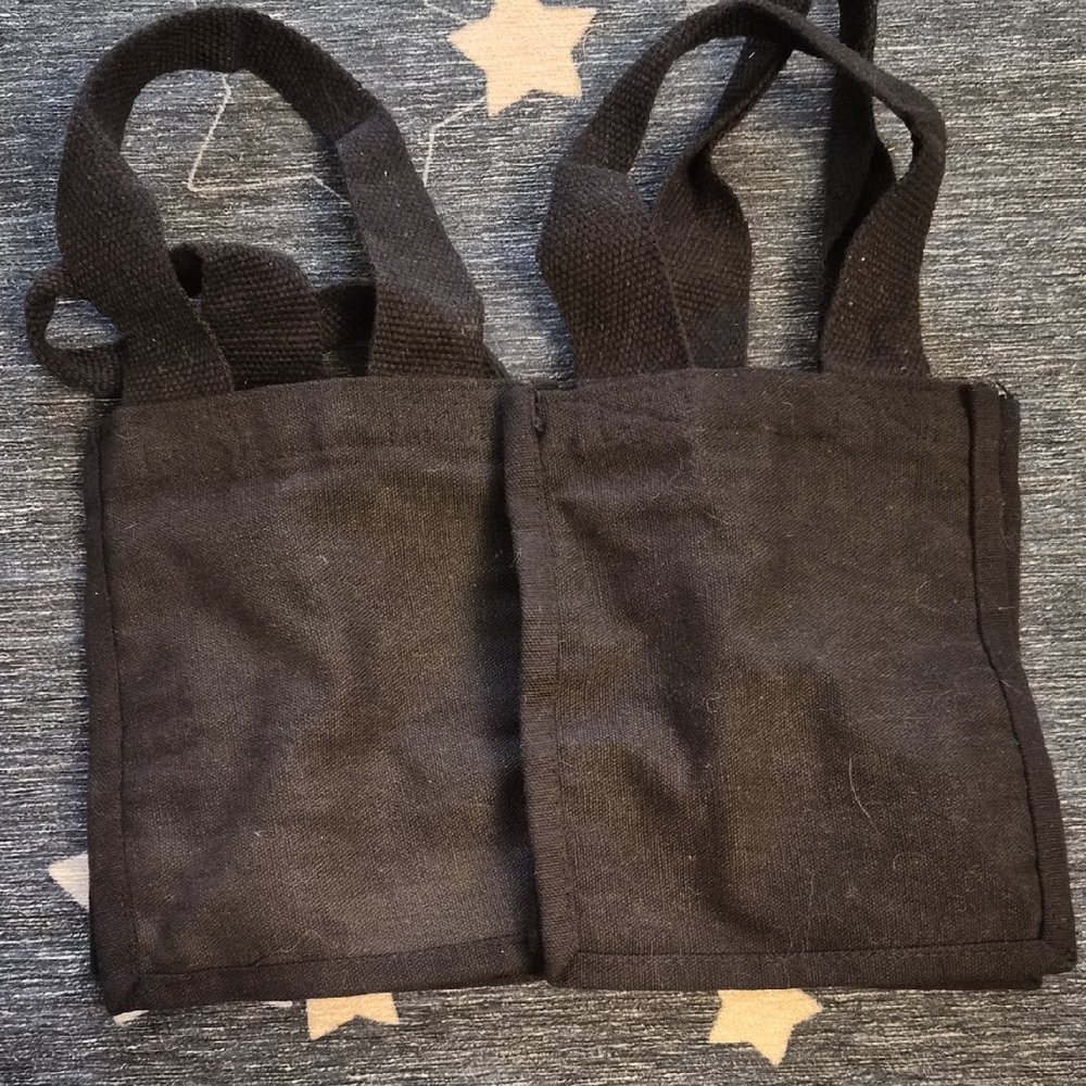 Rae Dunn Black Tote Bag - Picture 2 of 4